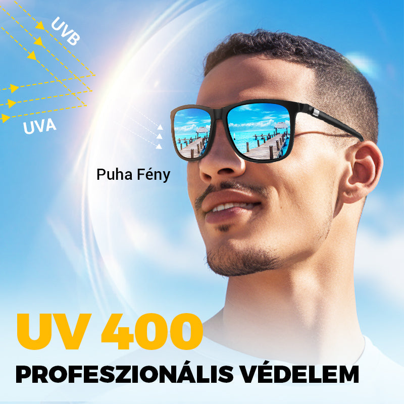 👓 Modne, lekkie okulary przeciwsłoneczne dla mężczyzn