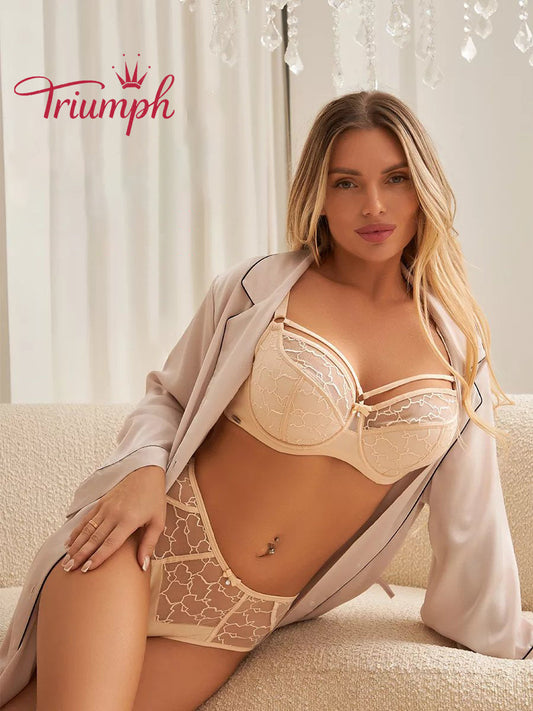 💖3-pak ✨Biustonosz Comfort Plus Size z ramiączkami