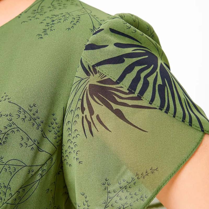 🔥 Sukienka o kroju litery A z paskiem | Sukienka w kwiatowym i letnim stylu