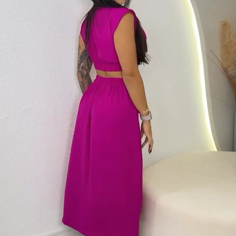 【S-2XL】👗Elegancka sukienka damska z rozcięciem