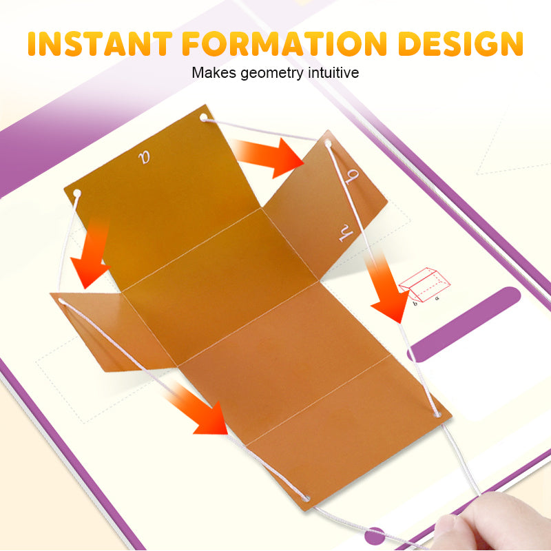 👶✨Książka do nauki geometrii 3D