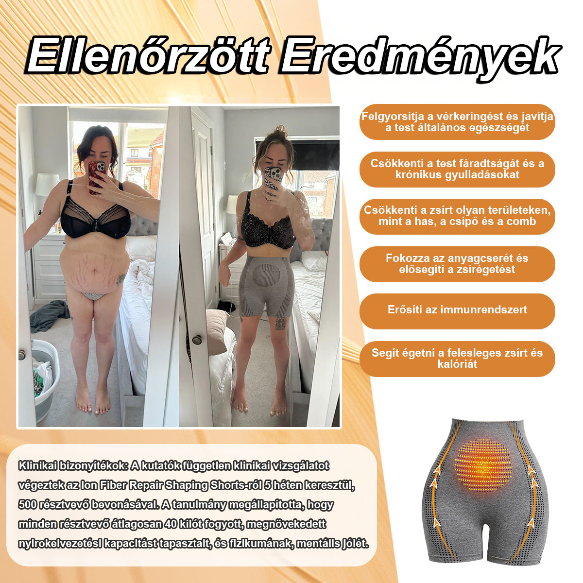 【🩷Płatność przy odbiorze (COD) 🩷】 2025 Baicloud™ Mikro moduł masażu wibracyjnego Jedwabne szorty z jonizowanymi włóknami regenerujące i modelujące 🥰