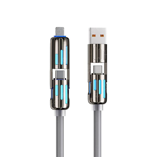 🔥Kabel do ładowania USB 4 w 1, szybkie ładowanie⚡
