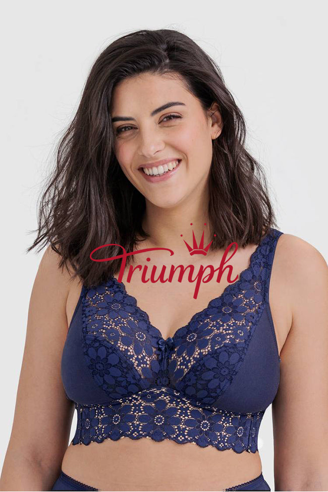 Triumph - 3 szt. (85A-105F) 💝 Wygodny biustonosz bez fiszbin