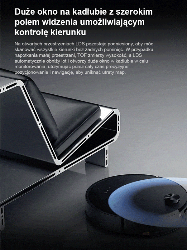 Ultracienki odkurzacz 3w1 do zamiatania, odkurzania i mycia podłóg