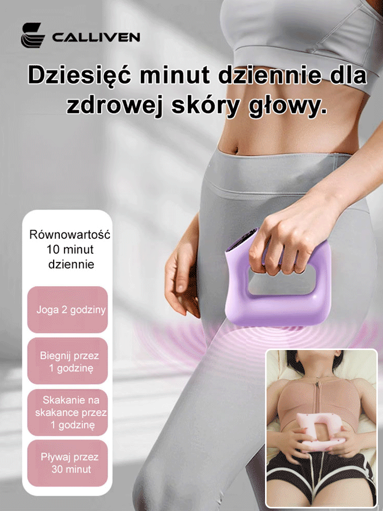 【Bez wysiłku, szybkie spalanie tłuszczu】Masażer wibracyjny do powięzi