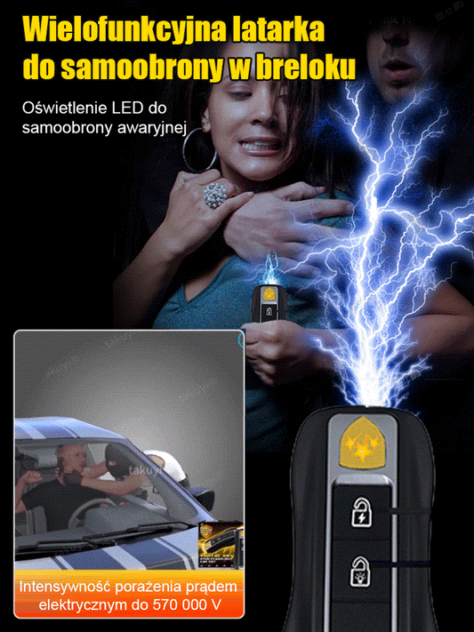 Wielofunkcyjny brelok do samoobrony