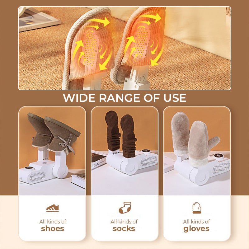 Wysuwana suszarka do butów UV Sterylizator