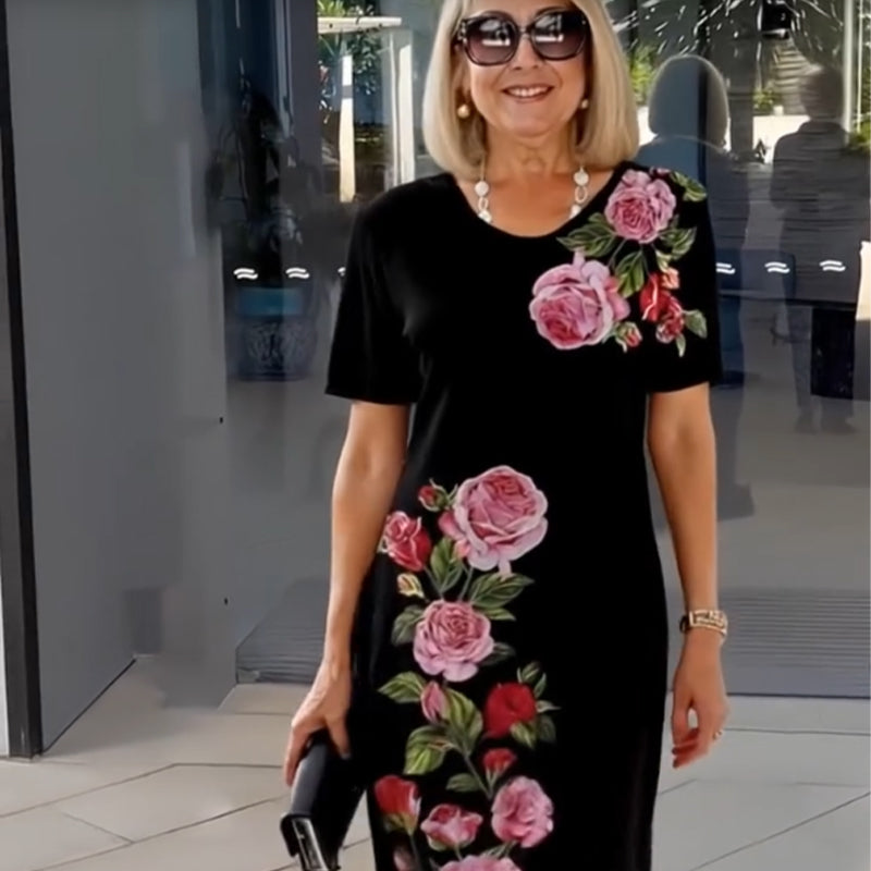 🌹🌹Lekka letnia sukienka z nadrukiem 3D