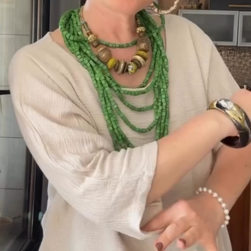 【S-5XL】👗Komplet spódnicy w jednolitym kolorze