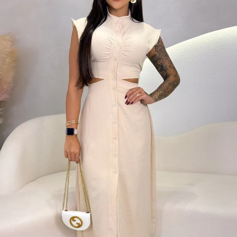 【S-2XL】👗Elegancka sukienka damska z rozcięciem